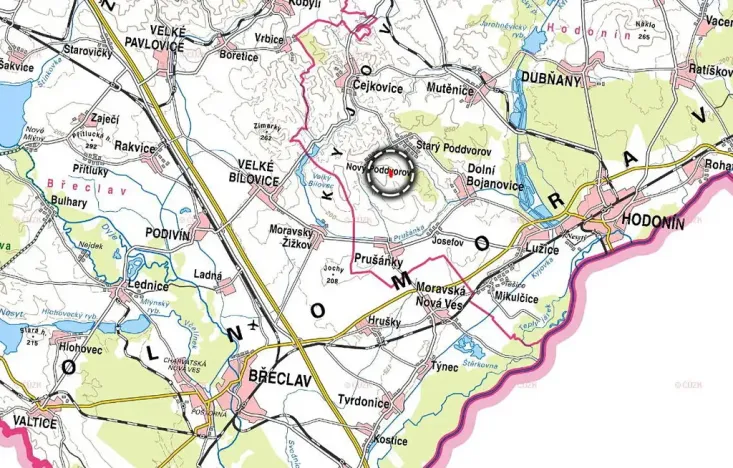 Prodej pole, Prušánky, 8634 m2