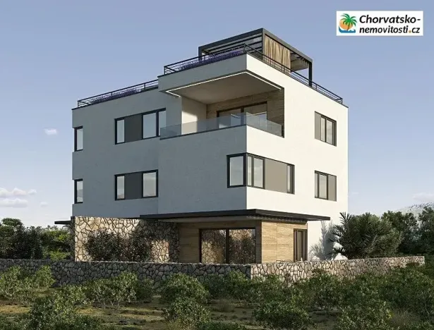 Prodej atypického bytu, Mandre, Chorvatsko, 94 m2