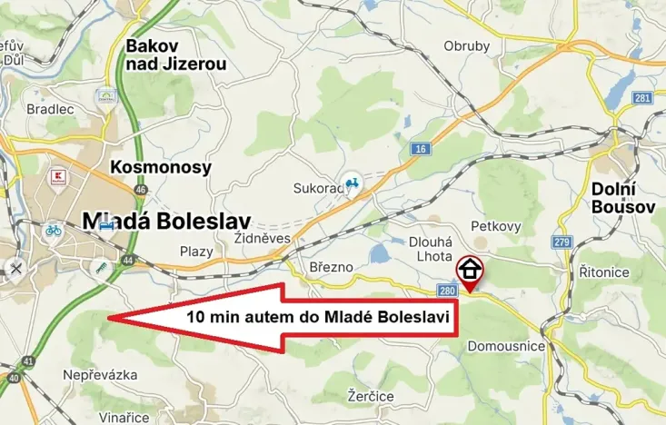 Prodej rodinného domu, Petkovy, 75 m2