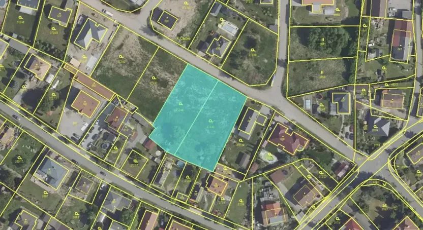 Prodej pozemku pro bydlení, Kostelec u Křížků, 2801 m2