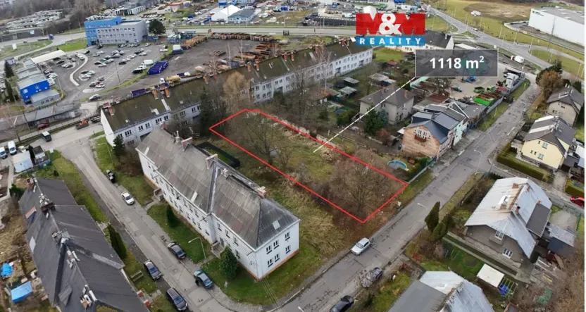 Prodej pozemku pro bydlení, Ostrava - Hrušov, 1118 m2