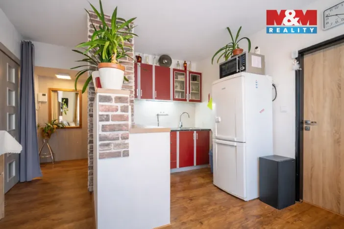 Prodej bytu 1+1, Zliv, Nová, 43 m2