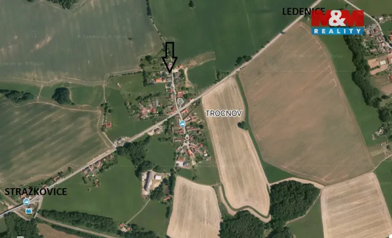 Prodej pozemku pro bydlení, Borovany - Trocnov, 834 m2