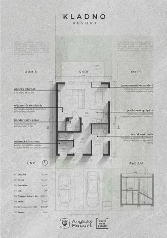 Prodej rodinného domu, Kladno, Buštěhradská, 122 m2