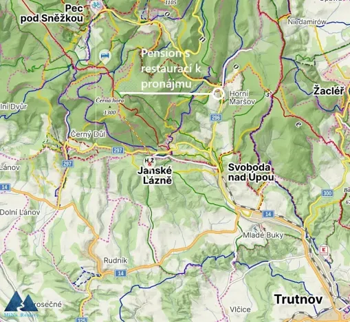 Pronájem restaurace, Horní Maršov, Třída Josefa II., 320 m2