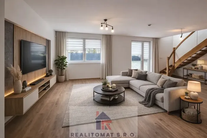 Pronájem rodinného domu, Chrášťany, 108 m2