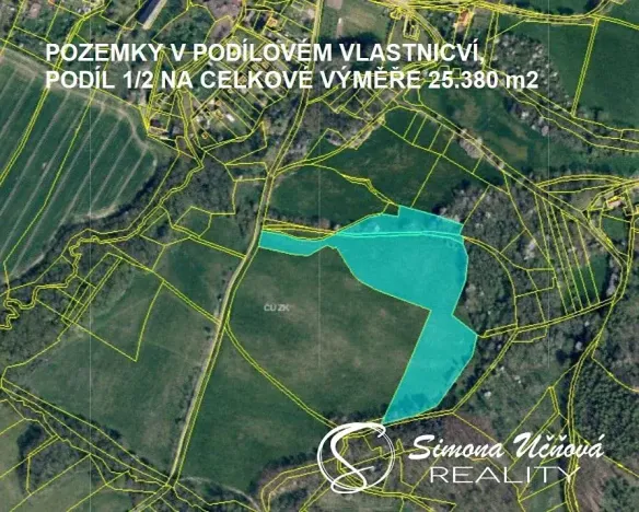 Prodej louky, Třebušín, 74552 m2