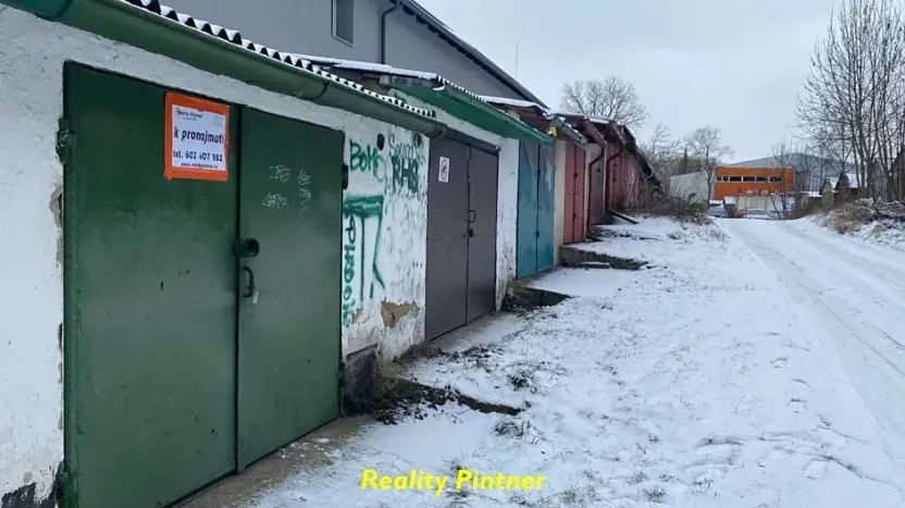 Pronájem garáže, Příbram, Březnická, 17 m2
