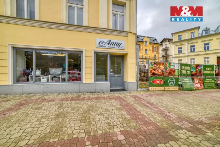 Pronájem obchodního prostoru, Mariánské Lázně, Hlavní třída, 40 m2