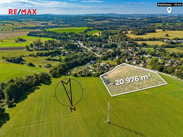Prodej pozemku pro bydlení, Humpolec, 20976 m2