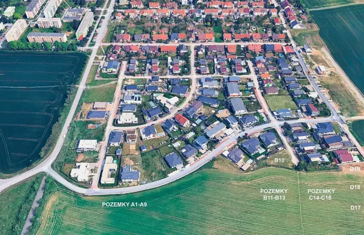 Prodej pozemku pro bydlení, Hrušovany u Brna, Pod Střediskem, 875 m2