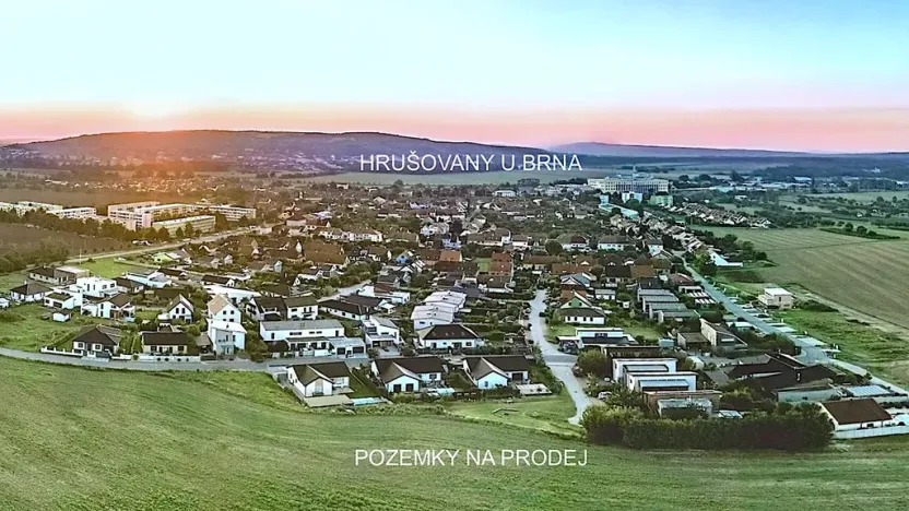 Prodej pozemku pro bydlení, Hrušovany u Brna, Pod Střediskem, 820 m2