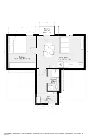 Pronájem bytu 2+kk, Praha - Vinohrady, Varšavská, 48 m2