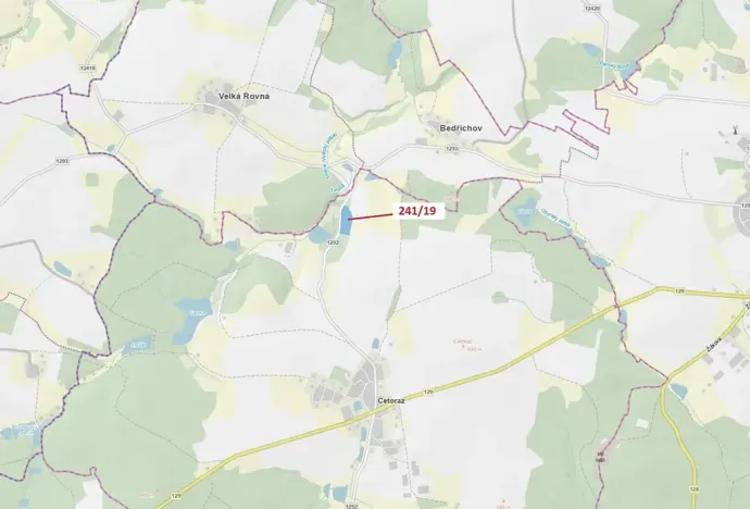 Dražba lesa, Cetoraz, 17171 m2