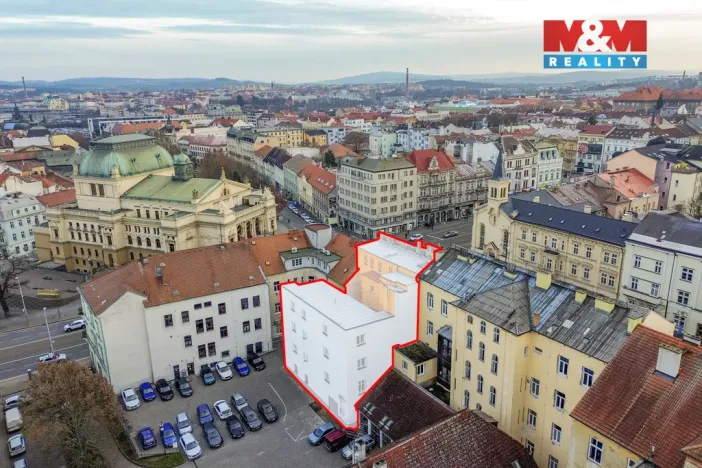 Pronájem bytu 1+1, Plzeň - Jižní Předměstí, Husova, 35 m2