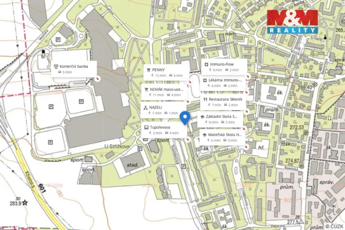 Pronájem bytu 1+kk, Praha, Rýmařovská, 26 m2