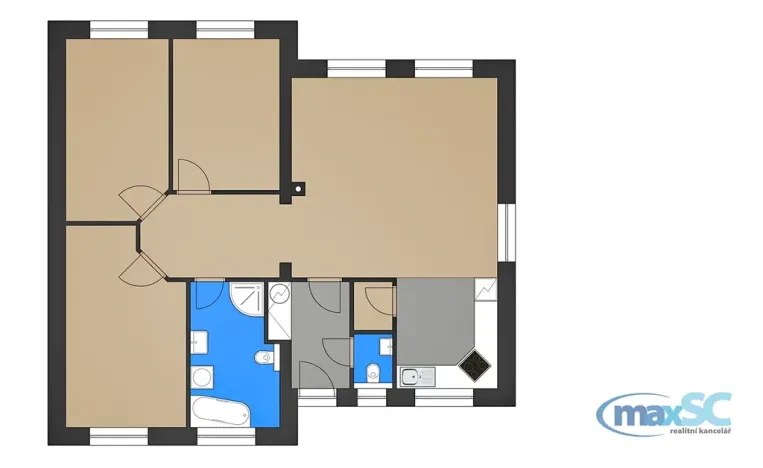 Prodej rodinného domu, Dolní Ředice, Pardubická, 95 m2
