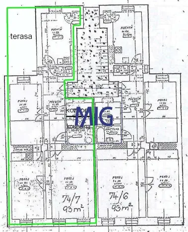 Pronájem bytu 3+1, Brno, Gorkého, 93 m2