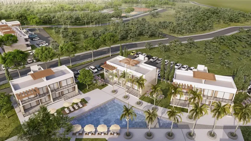 Prodej bytu 2+kk, Agios Amvrosios Keryneias, Kypr, 65 m2