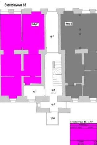 Pronájem obchodního prostoru, Praha - Nusle, Svatoslavova, 66 m2