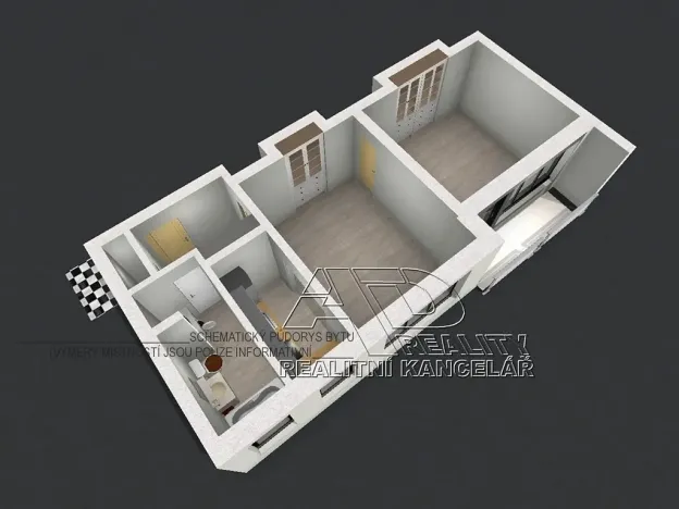 Prodej bytu 2+kk, Praha - Vršovice, Kišiněvská, 48 m2