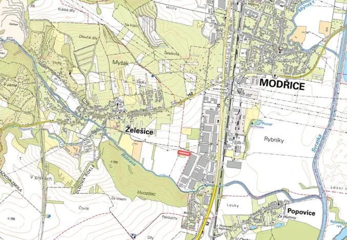 Prodej pole, Želešice, 7171 m2