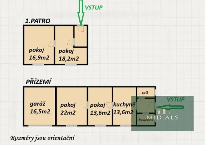 Prodej rodinného domu, Rokycany, K Borku, 94 m2