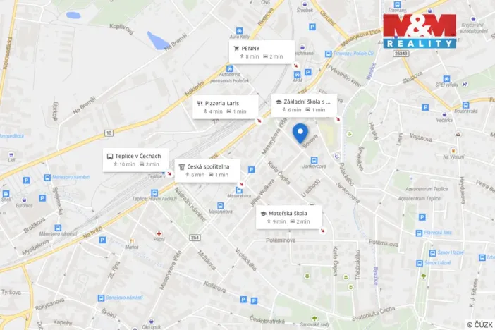 Pronájem obchodního prostoru, Teplice - Trnovany, Jankovcova, 64 m2