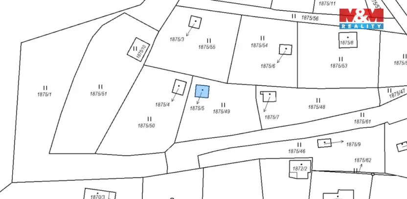 Prodej zahrady, Ústí nad Labem - Klíše, 700 m2