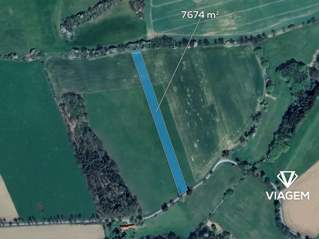 Prodej podílu pole, Jistebnice, 1279 m2