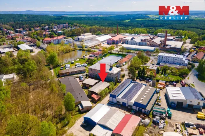 Prodej výrobních prostor, Horní Bříza, 283 m2