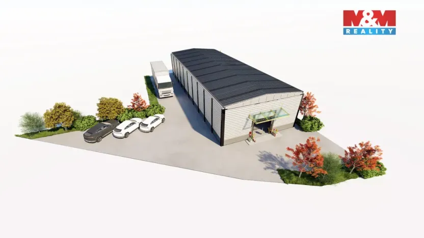 Prodej výrobních prostor, Horní Bříza, 283 m2