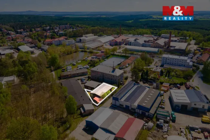 Prodej výrobních prostor, Horní Bříza, 283 m2