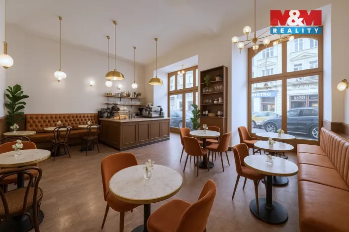 Pronájem obchodního prostoru, Praha - Žižkov, Husitská, 85 m2