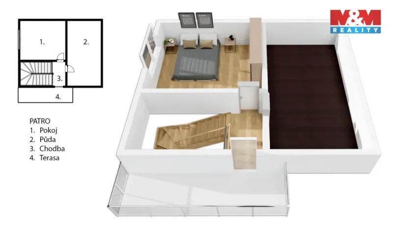 Prodej rodinného domu, Nový Bydžov, Lidická, 79 m2