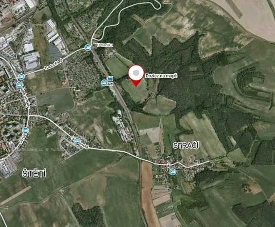 Prodej pole, Štětí, 6107 m2