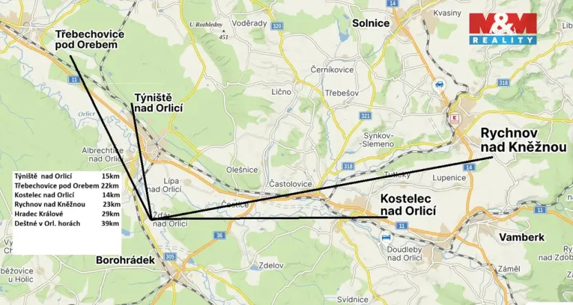 Prodej rodinného domu, Žďár nad Orlicí, 43 m2