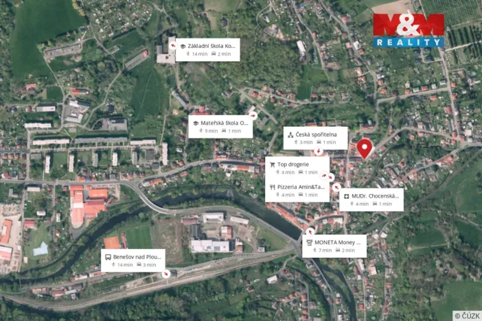 Pronájem bytu 2+kk, Benešov nad Ploučnicí, Palackého, 40 m2