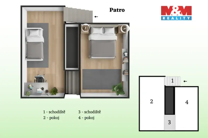 Prodej bytu 4+kk, Praha - Smíchov, Vltavská, 126 m2