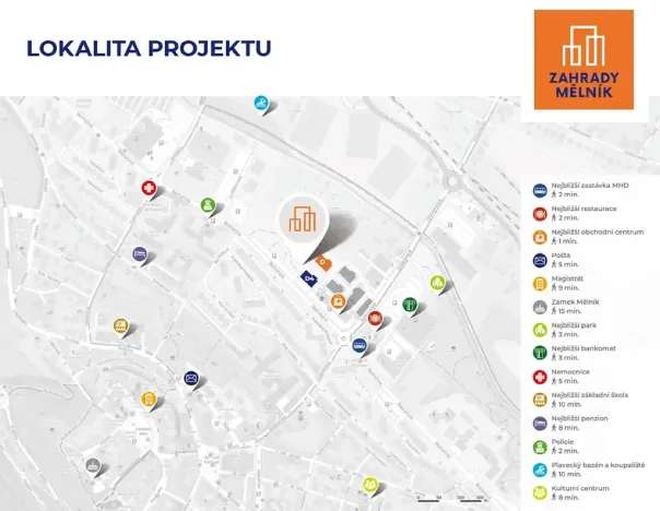 Prodej bytu 2+kk, Mělník, Bezručova, 64 m2