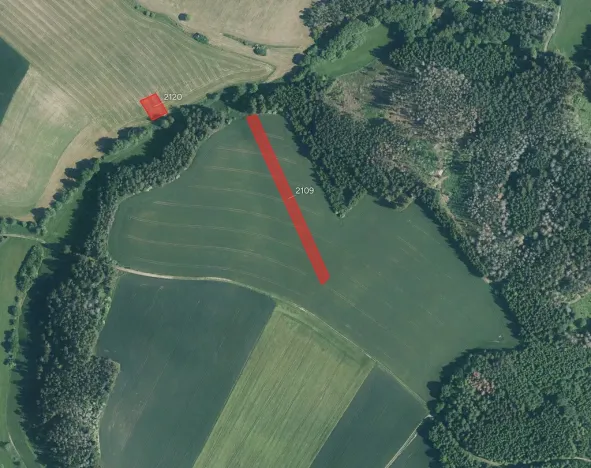 Prodej pole, Katov, 3042 m2