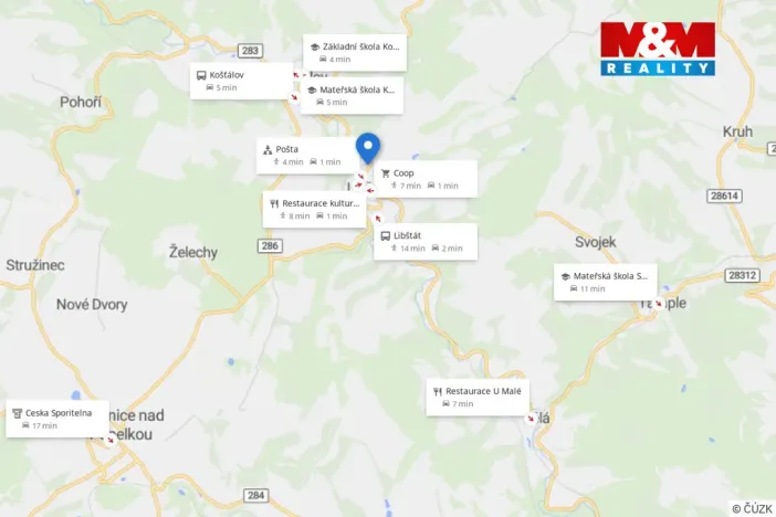 Prodej rodinného domu, Libštát, 180 m2