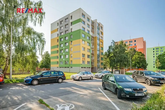 Pronájem bytu 4+1, Jindřichův Hradec, sídliště Vajgar, 74 m2