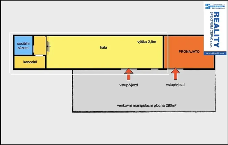 Pronájem skladu, Srubec, Ledenická-St. Pohůrka, 205 m2
