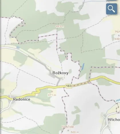 Dražba lesa, Blížejov, 4481 m2