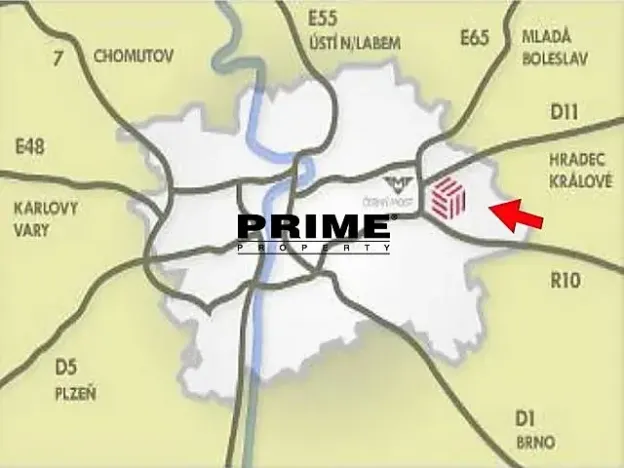 Pronájem skladu, Praha - Horní Počernice, Ve žlíbku, 37 m2