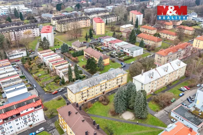 Prodej bytu 3+kk, Mariánské Lázně - Úšovice, Americká, 59 m2