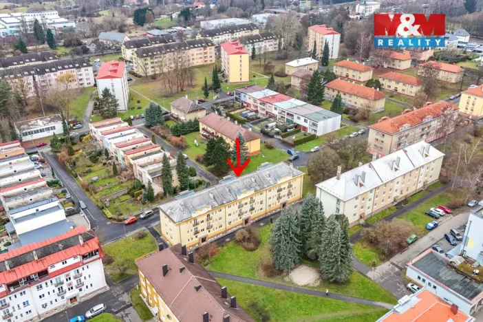 Prodej bytu 3+kk, Mariánské Lázně - Úšovice, Americká, 59 m2