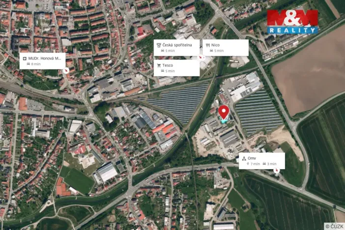 Pronájem výrobních prostor, Uherský Brod, U Korečnice, 1056 m2