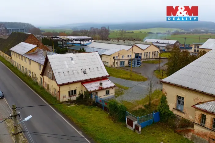 Prodej výrobních prostor, Dolní Bousov, Tovární, 3223 m2